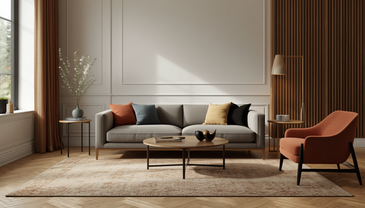 How to Pair a Rug with Your Couch