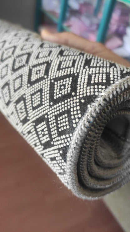 Pink Bicycle Floral Kids Room Rug Bicycle