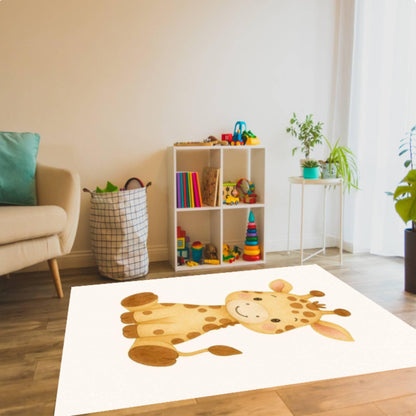 Fun Giraffe Kids Rug Decor Kids Room Babydiertapijt Washable Rug