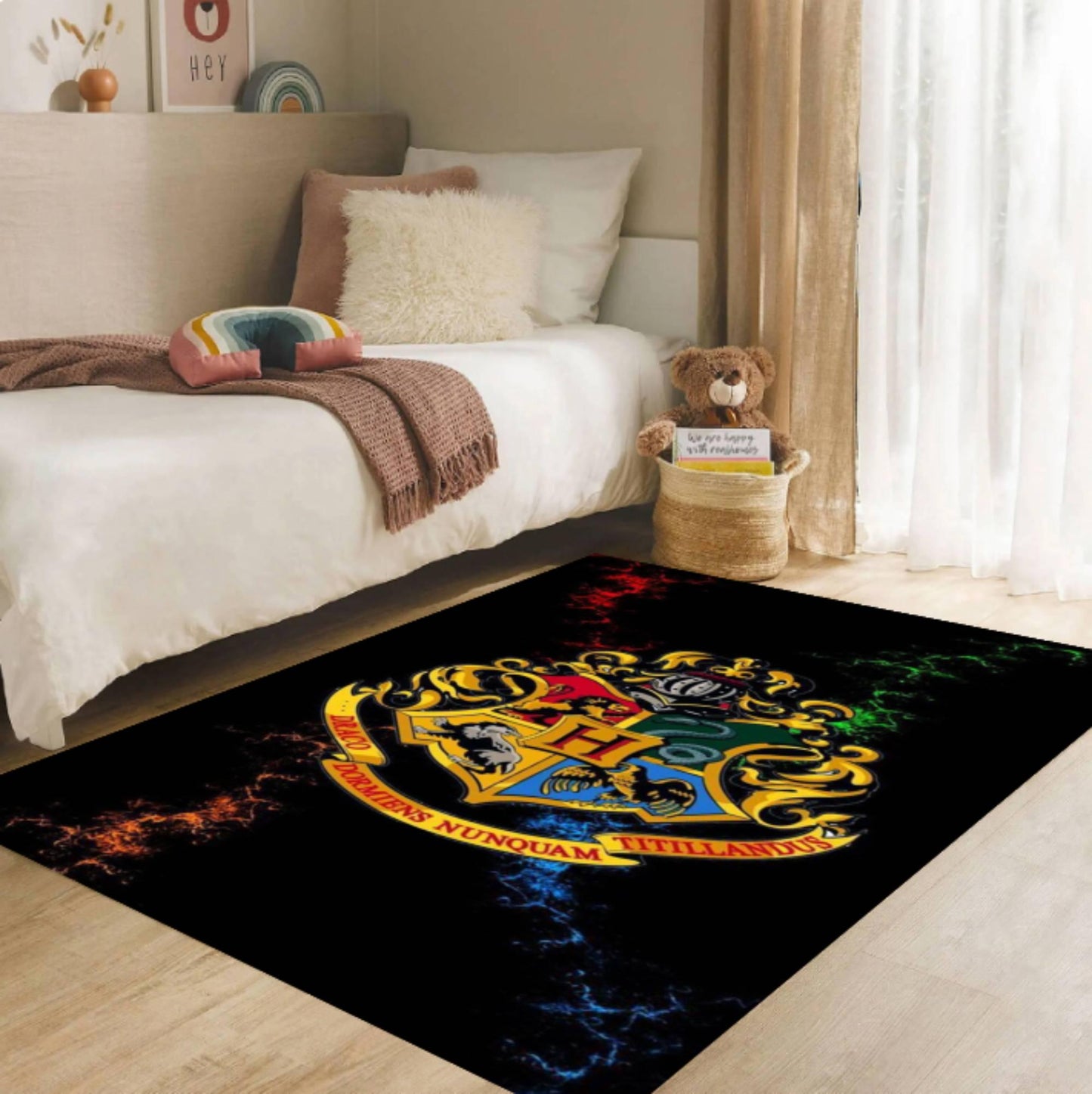 Fantasy Wizard Style Rug - Dark Academia Decor Area Rug