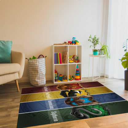 Wizard House Fantasy Kids Room & Nursery Decor Rug
