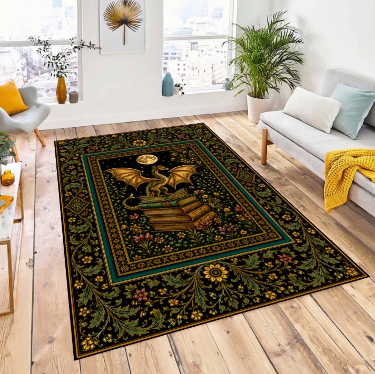 Dragon Library Rug