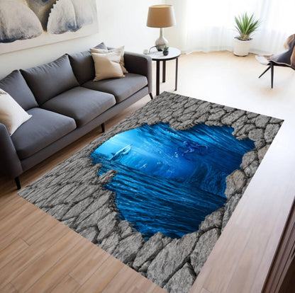 3D Ocean Abyss Rug