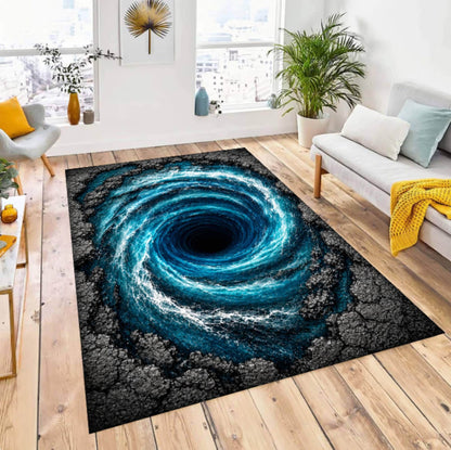 3D Ocean Whirlpool Rug