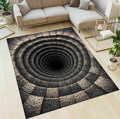 3D Spiral Abyss Rug
